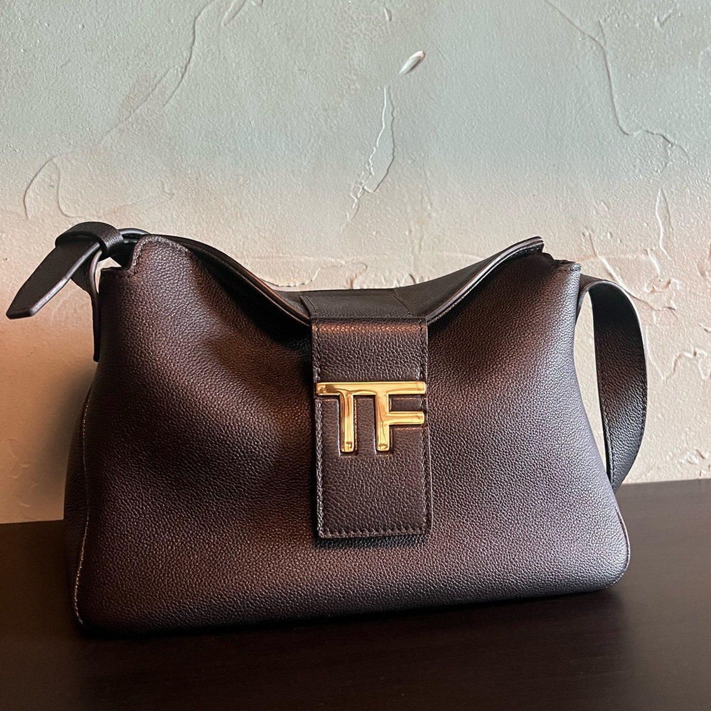TOM FORD calf skin handbag